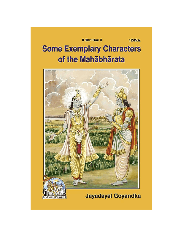 Gitapress Exemplery Characters of The Mahabharat