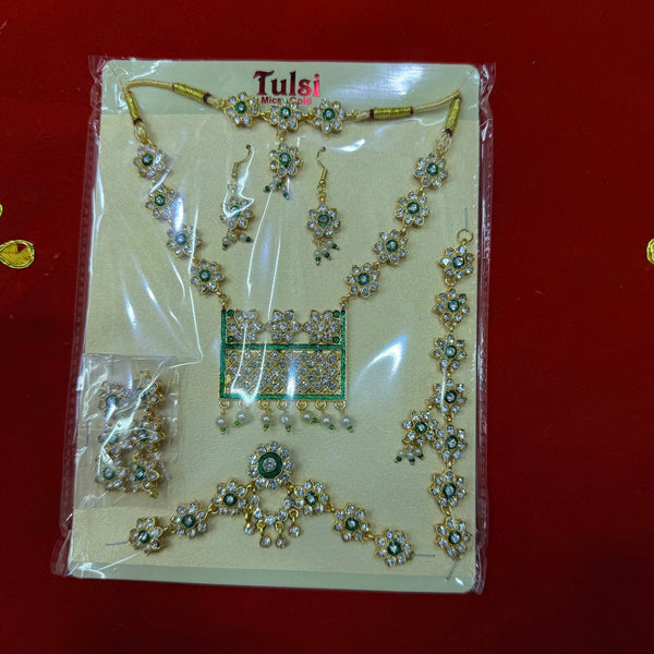 Goddess Idol Full Shringar Jewellery Set Decoration 121 - Achleshwar