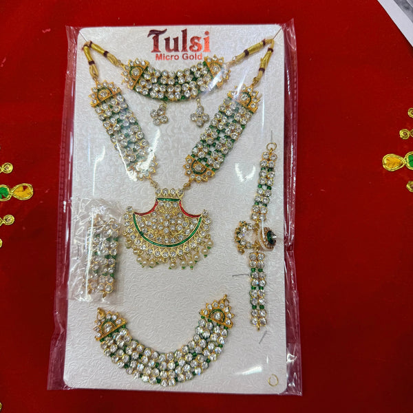 Devi Idol Full Jewellery Decoration Shringar Set 127 - Achleshwar