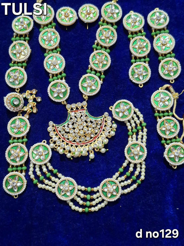 Mata Ji Idol Full Jewellery Decoration Shringar Set 129 - Achleshwar