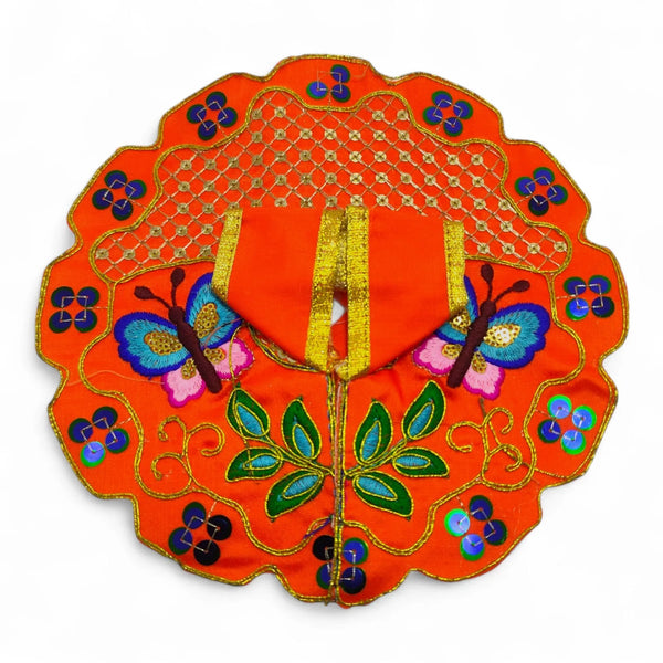 Laddu Gopal poshak/Dress | Bal Gopal Poshak Handmade Embroidered Dress with jhari Work Size 0 to 6 - Achleshwar