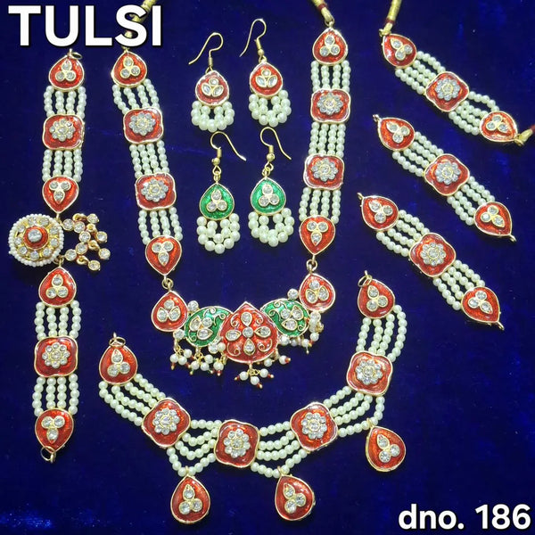 Devi Murti Full Jewelry Ornament Shringar Decoration 186 - Achleshwar
