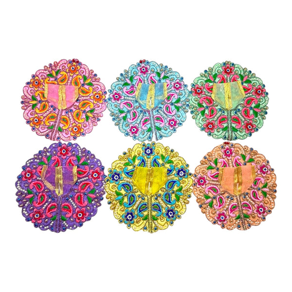 Laddu Gopal poshak/Dress | Bal Gopal Poshak Handmade Flower Embroidered Dress Size 0 to 6