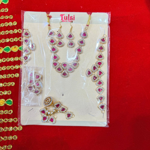 Devi Murti Full Jewellery Shringar Set Festival Decor 205 - Achleshwar