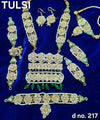 Mata Ji Idol Complete Jewellery Shringar Set Decoration 217 - Achleshwar