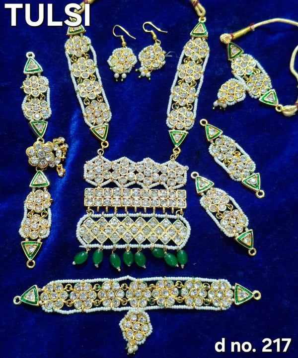 Mata Ji Idol Complete Jewellery Shringar Set Decoration 217 - Achleshwar