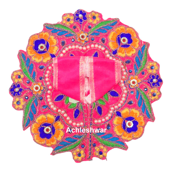 Laddu Gopal poshak/Dress | Bal Gopal Poshak Handmade Flower Embroidered Dress Size 0 to 6