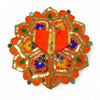 Laddu Gopal poshak/Dress | Bal Gopal Poshak Handmade Embroidered Dress with jari Work Size 0 to 6 - Achleshwar