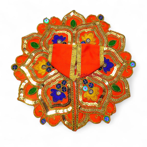 Laddu Gopal poshak/Dress | Bal Gopal Poshak Handmade Embroidered Dress with jari Work Size 0 to 6