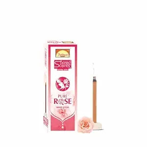 Parimal Pure Rose (Gulab) Dhoop Bamboo-Less Sticks – Achleshwar - Achleshwar
