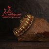 Gold Plated Premium Rudraksha Chain Bracelet for Men & Women | Stylish Spiritual Kada with Original Rudraksha Beads - Achleshwar