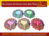 Laddu Gopal poshak/Dress | Bal Gopal Poshak Handmade Embroidered Dress with Stone & Jari Work Size 0 to 6 - Achleshwar