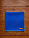 Navy Blue Woolen Pooja Aasan