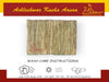 Darbha grass mat, rectangular woven mat for pooja and meditation
