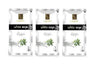 Set of three luxury agarbatti incense packs in white sage scent, sealed pouches