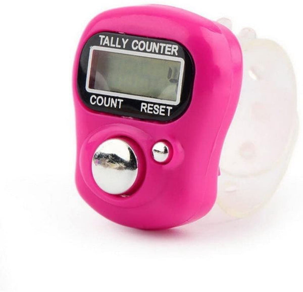 Mini Hand Tally Counter Finger Ring Digital Electronic Head Count