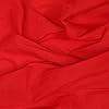 Red cotton fabric with dark green edge stripe