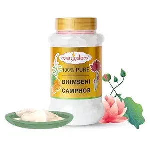 Bhimseni Camphor 100% Pure & Organic for Puja & Aarti – Achleshwar - Achleshwar