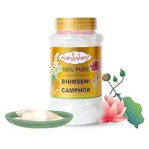 Bhimseni Camphor 100% Pure & Organic for Puja & Aarti – Achleshwar - Achleshwar