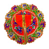 Laddu Gopal poshak/Dress | Bal Gopal Poshak Handmade Embroidered Dress with Stone & Pearl Work Size 0 to 6 - Achleshwar