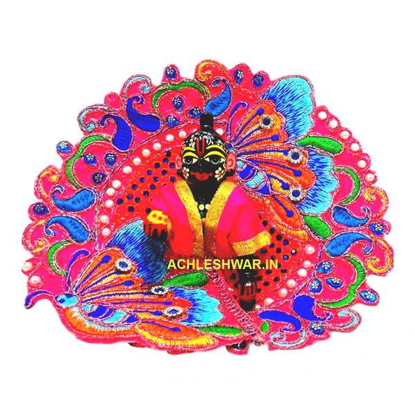 Laddu Gopal poshak/Dress | Bal Gopal Poshak Handmade Embroidered Dress with Pearl Work Size 5