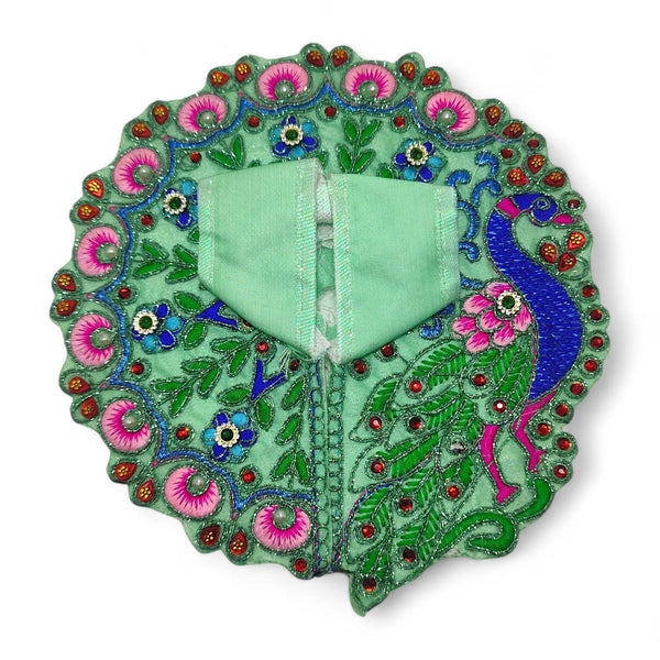 Laddu Gopal poshak/Dress | Bal Gopal Poshak Handmade Embroidered Dress with Stone & JariWork Size 0 to 6