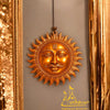 Surya Dev Copper Wall Hanging