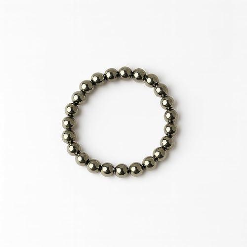 Raw Pyrite Bracelet with Certificate of Authenticity - Achleshwar