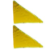 Yellow Satin Hindu Religious Flag | Mandir Puja Dhwaj - Achleshwar