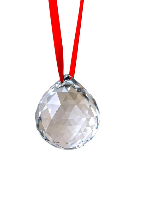 Fengshui Clear Crystal Hanging Ball - Achleshwar