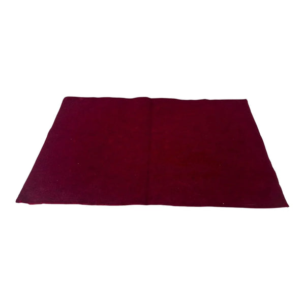 Premium Maroon Woolen Aasan - Achleshwar