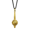 Brass Hanuman Ji/Bajrangbali Locket/Gada Keychain Keyring Gift For Men, Women, Boys, Girls and Friends 9 cm - Achleshwar