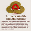Big Size 3 Lucky Coins - Achleshwar