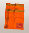 Pure cotton special dhoti set Orange/bhagwa colour along angvastra - Achleshwar
