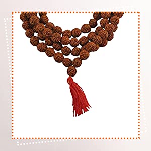 5 Mukhi Rudraksha Mala(10mm)
