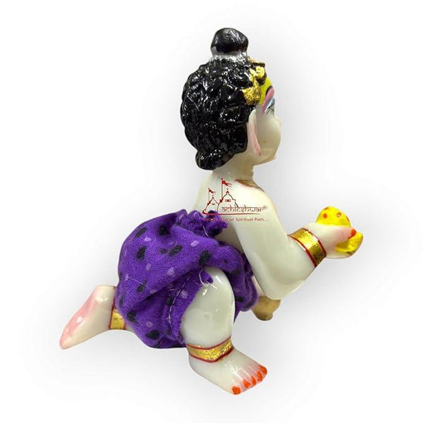 Premium Laddu Gopal Nappy Set with Grip, 6 Pieces, Size 1 no Assorted Multicolour - Achleshwar