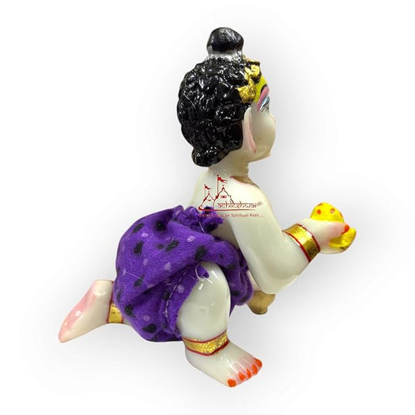 Achleshwar Achleshwar Premium Laddu Gopal Nappy Set with Grip, 6 Pieces, Size 1 no Assorted Multicolour