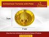 Vastu Feng Shui Brass Tortoise with Plate - Achleshwar