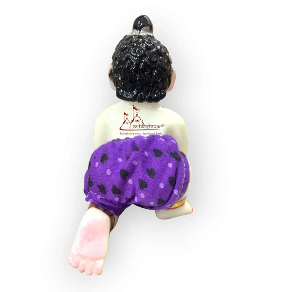 Premium Laddu Gopal Nappy Set with Grip, 6 Pieces, Size 2 no Assorted Multicolour - Achleshwar