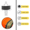 Pure Cotton Best Quality Gamcha/Patka Orange - Achleshwar