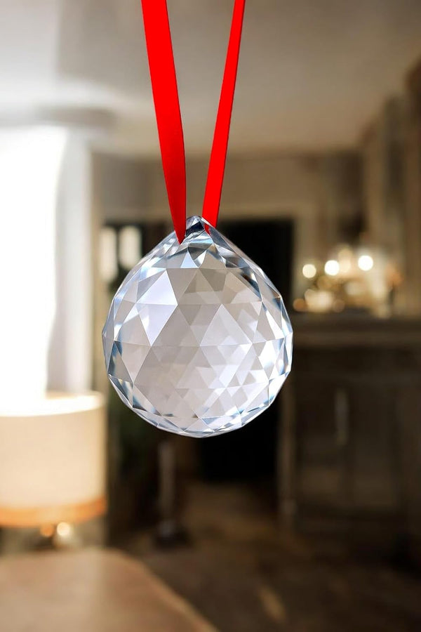 Achleshwar Fengshui Clear Crystal Hanging Ball