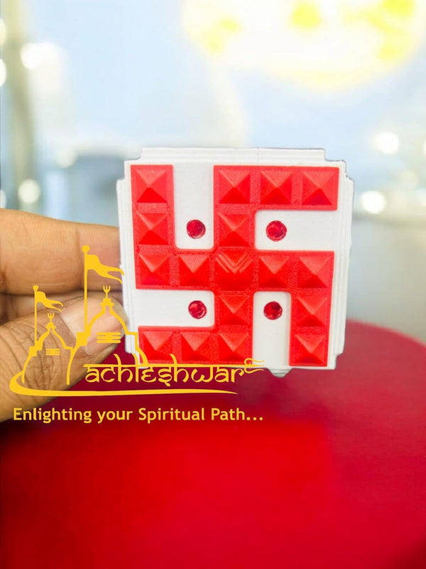 Achleshwar Red Swastik Pyramid