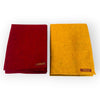 Red & Yellow Wollen Pooja Aasan