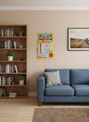 2026 New Year wall calendar hanging on the wall