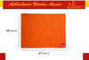 Premium Orange Woolen Aasan (23x27 Inch) – Handcrafted Pooja & Meditation Mat - Achleshwar