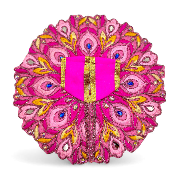 Laddu Gopal poshak/Dress | Bal Gopal Poshak Handmade Embroidery Stone & Jari Work Size 0 to 6