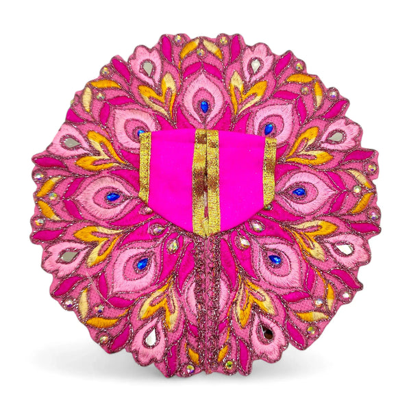 Laddu Gopal poshak/Dress | Bal Gopal Poshak Handmade Embroidery Stone & Jari Work Size 0 to 6 - Achleshwar