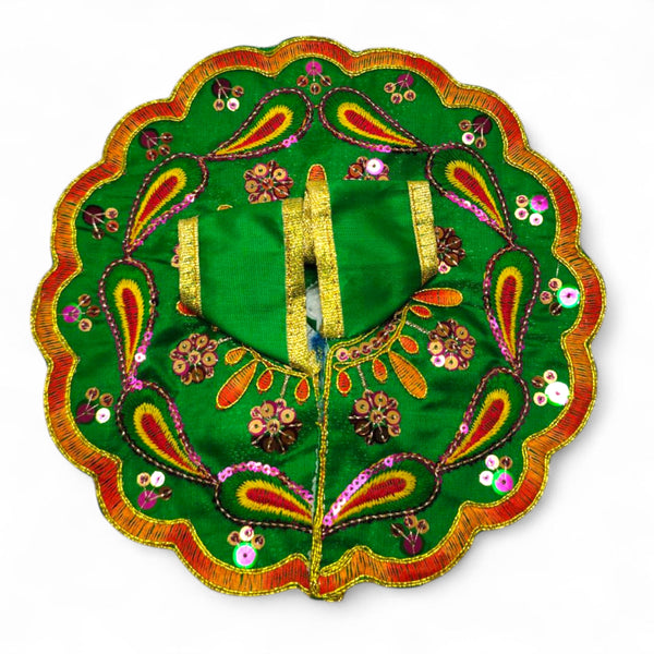 Laddu Gopal poshak/Dress | Bal Gopal Poshak Handmade Embroidered Dress with Stone & JariWork Size 0 to 6