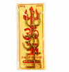 Ashtadhatu Om Trishul Trishakti Yantra for Home Positivity & Protection – Achleshwar