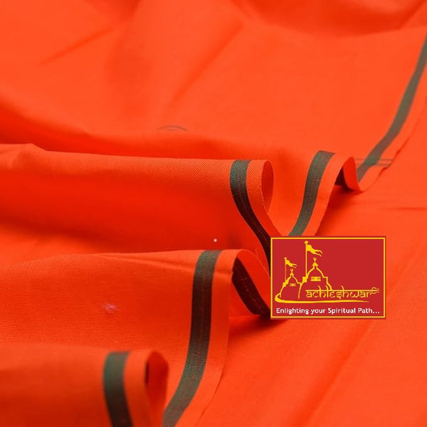 100% Pure Cotton Gamcha Patka Orange